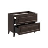 Dulap lavoar Dorothy Ristretto, MDF, PAL melaminat, stejar ristretto, 2 sertare, L.100 cm, DOROTHY RISTRETTO 82-100-46-2S