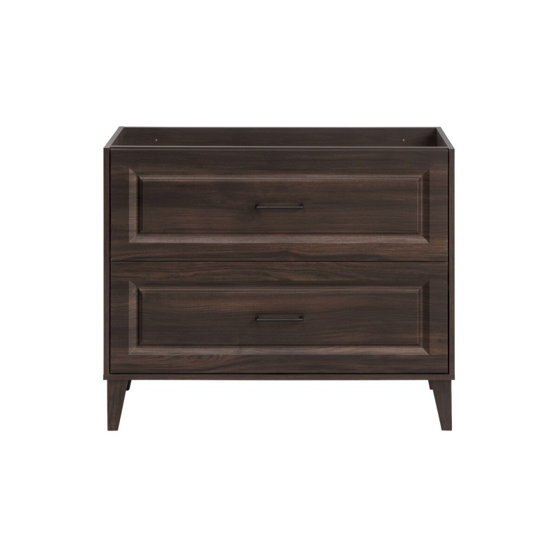 Dulap lavoar Dorothy Ristretto, MDF, PAL melaminat, stejar ristretto, 2 sertare, L.100 cm, DOROTHY RISTRETTO 82-100-46-2S
