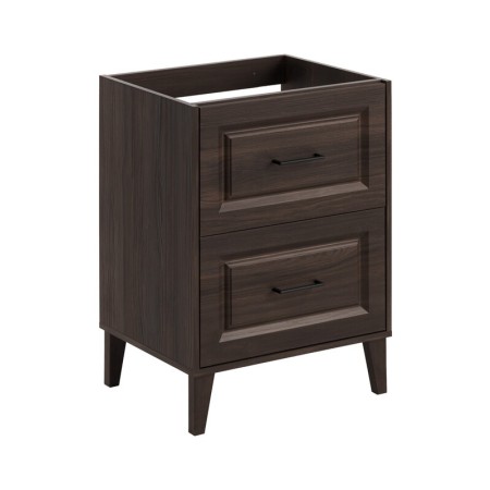 Dulap lavoar Dorothy Ristretto, MDF, PAL melaminat, stejar ristretto, 2 sertare, L.60 cm, DOROTHY RISTRETTO 82-60-46-2S