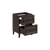 Dulap lavoar Dorothy Ristretto, MDF, PAL melaminat, stejar ristretto, 2 sertare, L.60 cm, DOROTHY RISTRETTO 82-60-46-2S