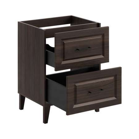 Dulap lavoar Dorothy Ristretto, MDF, PAL melaminat, stejar ristretto, 2 sertare, L.60 cm, DOROTHY RISTRETTO 82-60-46-2S