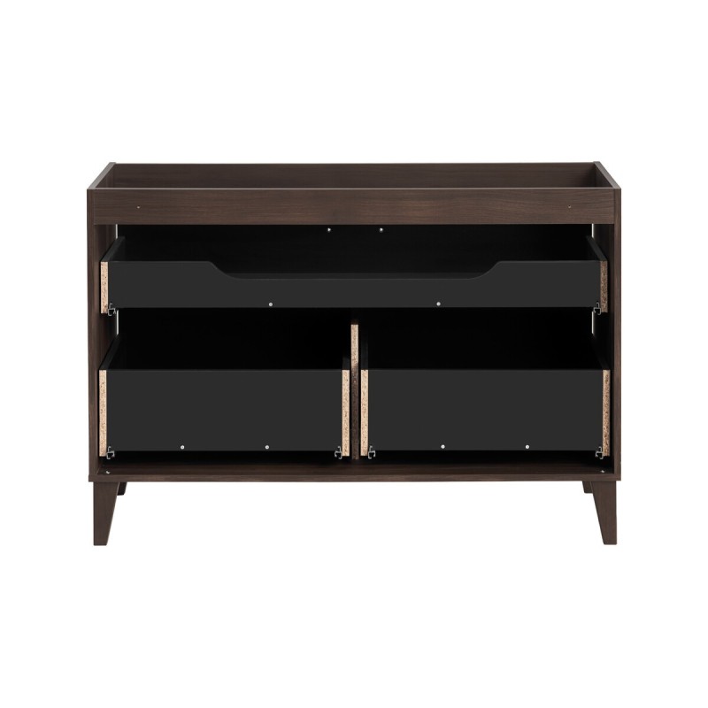 Dulap lavoar Dorothy Ristretto, MDF, PAL melaminat, stejar ristretto, 2 sertare, L.120 cm, DOROTHY RISTRETTO 82-120-46-2S