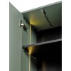 Dulap suspendat Sombra Green, iluminare LED, PAL melaminat, verde olive, 1 usa, L.40 cm, SOMBRA GREEN 83-40-1D