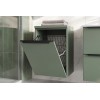 Dulap cu cos de rufe Sombra Green, PAL melaminat, verde olive, 1 usa, L.40 cm, SOMBRA GREEN 81-40-1DK