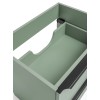 Dulap lavoar Sombra Green, PAL melaminat, verde olive, 2 sertare, L.70 cm, SOMBRA GREEN 82-70-46-2S