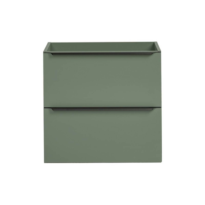 Dulap lavoar Sombra Green, PAL melaminat, verde olive, 2 sertare, L.60 cm, SOMBRA GREEN 82-60-46-2S