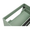 Dulap lavoar Sombra Green, PAL melaminat, verde olive, 2 sertare, L.80 cm, SOMBRA GREEN 82-80-46-2S