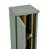 Dulap suspendat Sombra Green, iluminare LED, PAL melaminat, verde olive, 1 usa, L.20 cm, SOMBRA GREEN 83-20-1D