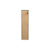 Dulap inalt cu iluminare LED Sombra Green, PAL melaminat, verde olive, 1 usa, H.172 cm, SOMBRA GREEN 80-40-1DG