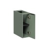 Dulap lateral Sombra Green, PAL melaminat, verde olive, 1 usa, L.20 cm, SOMBRA GREEN 81-20-1D