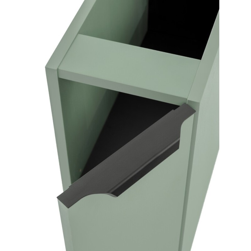 Dulap lateral Sombra Green, PAL melaminat, verde olive, 1 usa, L.20 cm, SOMBRA GREEN 81-20-1D