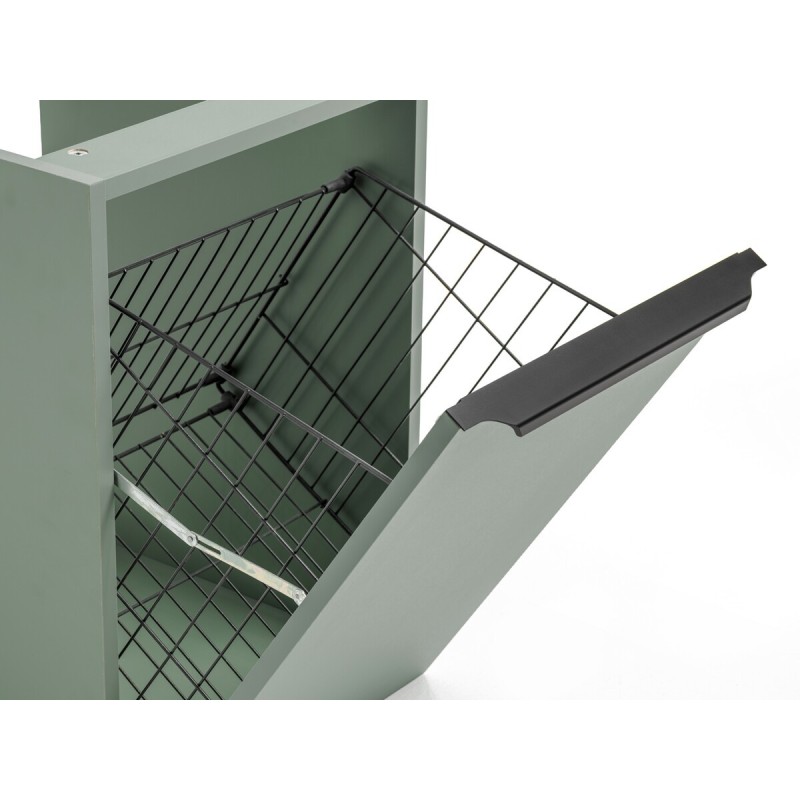 Dulap cu cos de rufe Sombra Green, PAL melaminat, verde olive, 1 usa, L.40 cm, SOMBRA GREEN 81-40-1DK