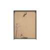 Dulap cu oglinda suspendat Sombra Green, iluminare LED, PAL melaminat, verde olive, sticla, 2 usi, L.60 cm, GREEN UN 84-60-2D