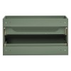 Dulap lavoar Sombra Green, PAL melaminat, verde olive, 2 sertare, L.100 cm, SOMBRA GREEN 82-100-46-2S