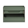 Dulap lavoar Sombra Green, PAL melaminat, verde olive, 2 sertare, L.80 cm, SOMBRA GREEN 82-80-46-2S