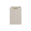 Dulap sub blat cu cos de rufe Comad Adel Cashmere, MDF, PAL melaminat, cashmere mat, L.40 cm, ADEL CASHMIRE 81-40-1DK