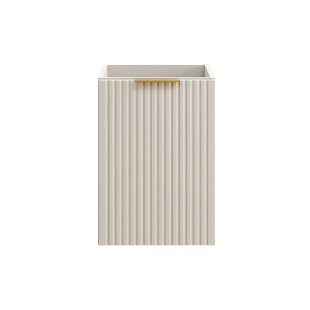 Dulap sub blat cu cos de rufe Comad Adel Cashmere, MDF, PAL melaminat, cashmere mat, L.40 cm, ADEL CASHMIRE 81-40-1DK 