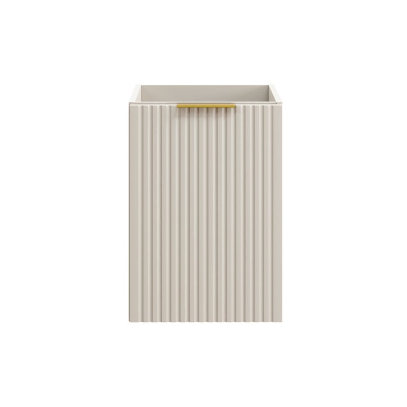 Dulap sub blat cu cos de rufe Comad Adel Cashmere, MDF, PAL melaminat, cashmere mat, L.40 cm, ADEL CASHMIRE 81-40-1DK