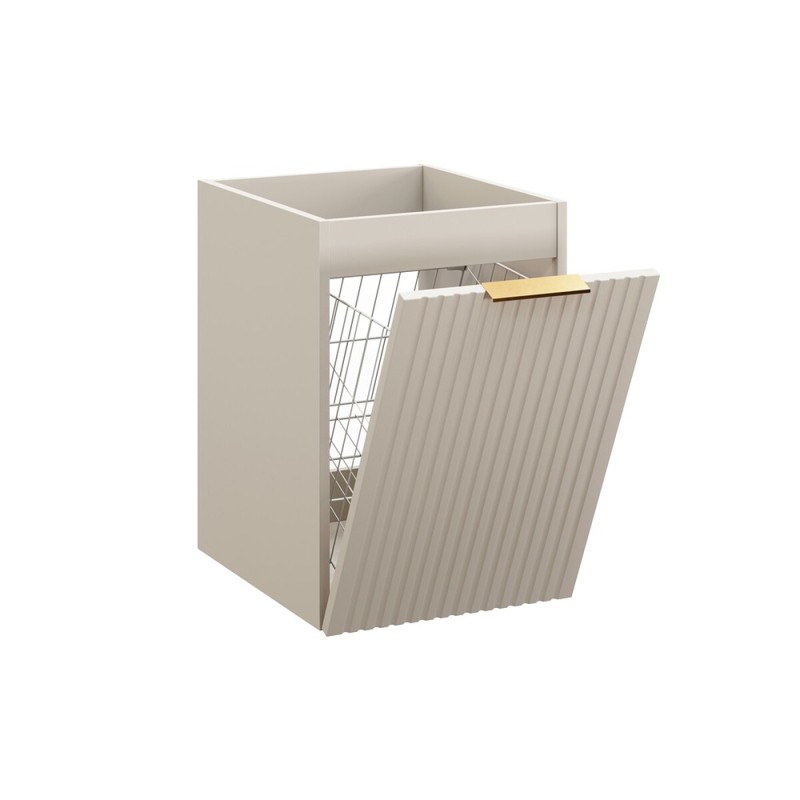 Dulap sub blat cu cos de rufe Comad Adel Cashmere, MDF, PAL melaminat, cashmere mat, L.40 cm, ADEL CASHMIRE 81-40-1DK