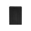 Dulap sub lavoar suspendat Comad Adel Black, MDF, PAL melaminat, negru mat, H.57 cm, ADEL BLACK 82-40-B-1D