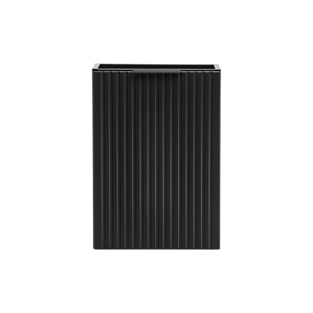 Dulap sub lavoar suspendat Comad Adel Black, MDF, PAL melaminat, negru mat, H.57 cm, ADEL BLACK 82-40-B-1D