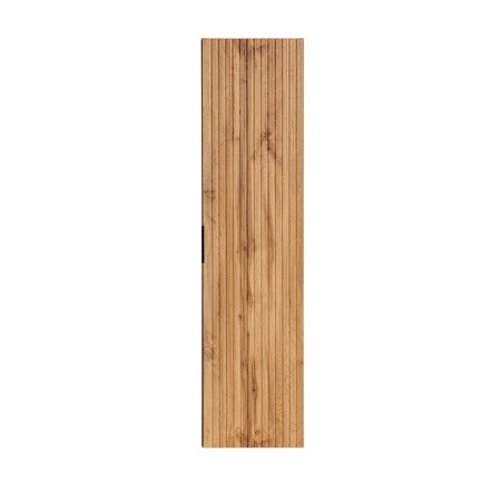 Dulap inalt Comad Adel Oak, MDF, Pal melaminat, 1 usa, stejar wotan, H.140 cm, ADEL OAK 80-01-B-1D