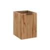 Dulap lateral cu coș de rufe Comad Adel Oak, MDF, PAL melaminat, stejar wotan, L.40 cm, ADEL OAK 81-40-1DK