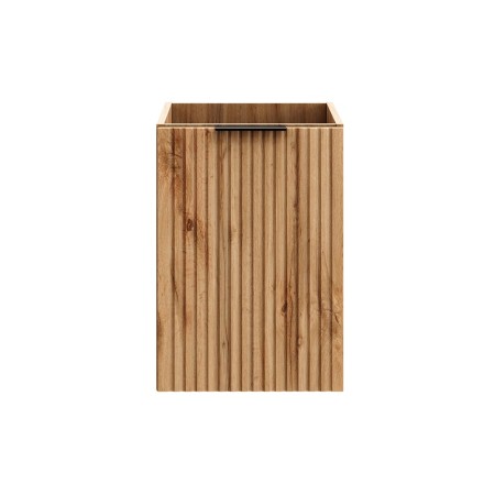 Dulap lateral cu coș de rufe Comad Adel Oak, MDF, PAL melaminat, stejar wotan, L.40 cm, ADEL OAK 81-40-1DK