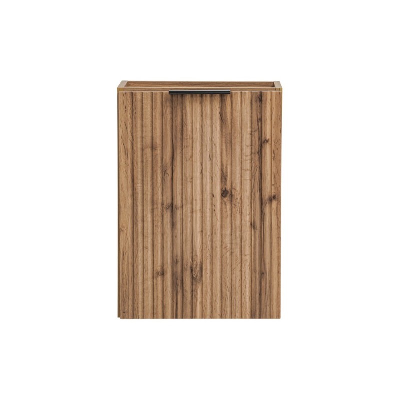 Dulap sub lavoar suspendat Comad Adel Oak, MDF, PAL melaminat, stejar wotan, H.57 cm, ADEL OAK 82-40-B-1D