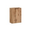 Dulap sub lavoar suspendat Comad Adel Oak, MDF, PAL melaminat, stejar wotan, H.57 cm, ADEL OAK 82-40-B-1D