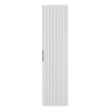 Dulap inalt Comad Adel White, MDF, Pal melaminat, 1 usa, alb mat, H.140 cm, ADEL WHITE 80-01-B-1D