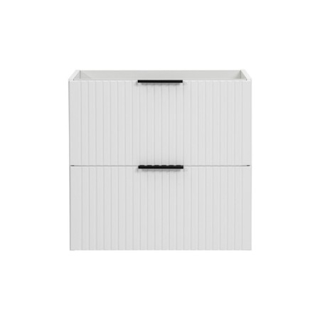 Dulap sub lavoar Comad Adel White, MDF, Pal melaminat, 2 sertare, alb mat, L.60 cm, ADEL WHITE 82-60-B-2S