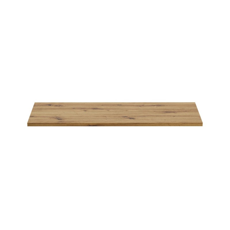 Blat de baie Comad, MDF, stejar artizanal, L.120 cm, ARTISAN UN 89-120-46