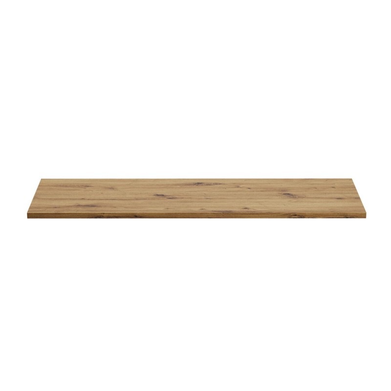 Blat de baie Comad, MDF, stejar artizanal, L.140 cm, ARTISAN UN 89-140-46