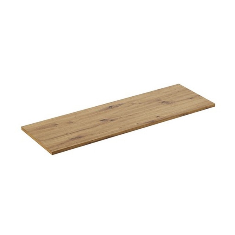Blat de baie Comad, MDF, stejar artizanal, L.140 cm, ARTISAN UN 89-140-46