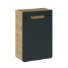 Masca lavoar Aruba Cosmos, MDF, PAL melaminat, stejar artizanal/gri spatial, 1 usa, L.40 cm, ARUBA COSMOS 826 FSC
