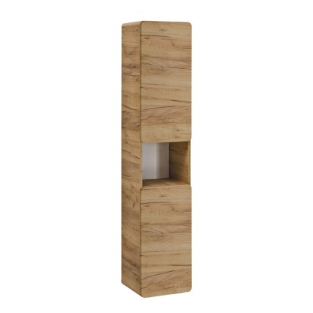 Dulap inalt Aruba Craft, MDF, PAL melaminat, stejar artizanal, 2 usi, H.170 cm, ARUBA CRAFT 800 FSC