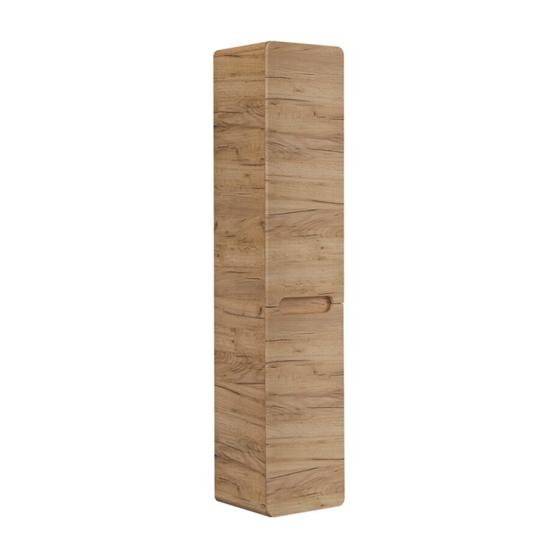 Dulap inalt Aruba Craft, MDF, PAL melaminat, stejar artizanal, 2 usi, H.170 cm, ARUBA CRAFT 804 FSC
