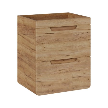 Masca lavoar Aruba Craft, MDF, PAL melaminat, stejar artizanal, 2 sertare, L.60 cm, ARUBA CRAFT 820- 60 CM FSC
