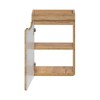 Masca lavoar Aruba Craft, MDF, PAL melaminat, stejar artizanal, 1 usa, L.40 cm, ARUBA CRAFT 826 FSC