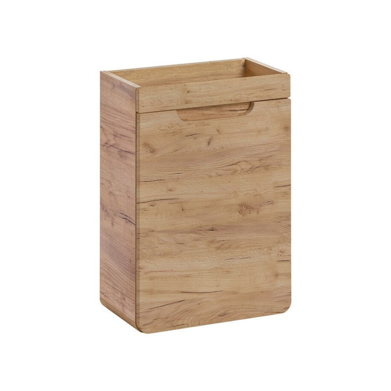 Masca lavoar Aruba Craft, MDF, PAL melaminat, stejar artizanal, 1 usa, L.40 cm, ARUBA CRAFT 826 FSC