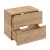Masca lavoar Aruba Craft, MDF, PAL melaminat, stejar artizanal, 2 sertare, L.60 cm, ARUBA CRAFT 828-UN-60CM FSC