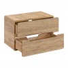 Masca lavoar Aruba Craft, MDF, PAL melaminat, stejar artizanal, 2 sertare, L.80 cm, ARUBA CRAFT 829-UN-80CM FSC