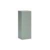 Semicoloana Aster Green, MDF, PAL melaminat, verde mat, 1 usa, H.80 cm, ASTER GREEN 80-30-1D