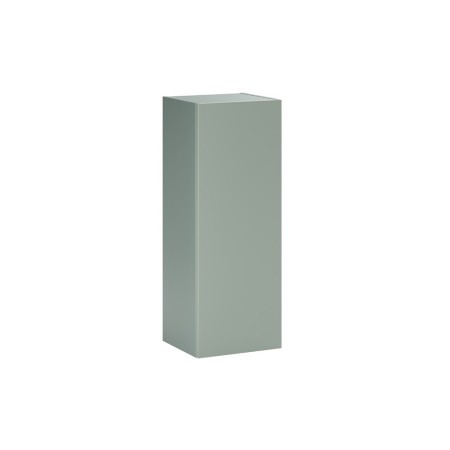 Semicoloana Aster Green, MDF, PAL melaminat, verde mat, 1 usa, H.80 cm, ASTER GREEN 80-30-1D