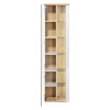 Dulap inalt Bahama White, MDF, PAL melaminat, alb/stejar wotan, H.170 cm, BAHAMA WHITE 800 FSC
