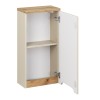 Dulap superior Bali Cashmere, MDF, PAL melaminat, cashmir mat/stejar wotan, 1 usa, L.35 cm, BALI CASHMERE 83-35-1D