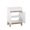 Dulap lavoar Bali White, MDF, PAL melaminat, alb, 2 usi, L.60 cm, BALI WHITE 820 -60 CM FSC