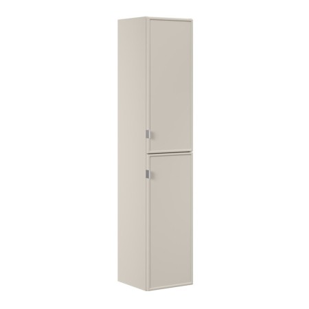 Dulap inalt Bella Cashmere, MDF, PAL melaminat, cashmir mat, 2 usi, H.170 cm, BELLA CASHMERE 80-35-2D