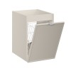 Dulap lateral Bella Cashmere, MDF, PAL melaminat, cashmir mat, L.60 cm, BELLA CASHMERE 81-40-1DK
